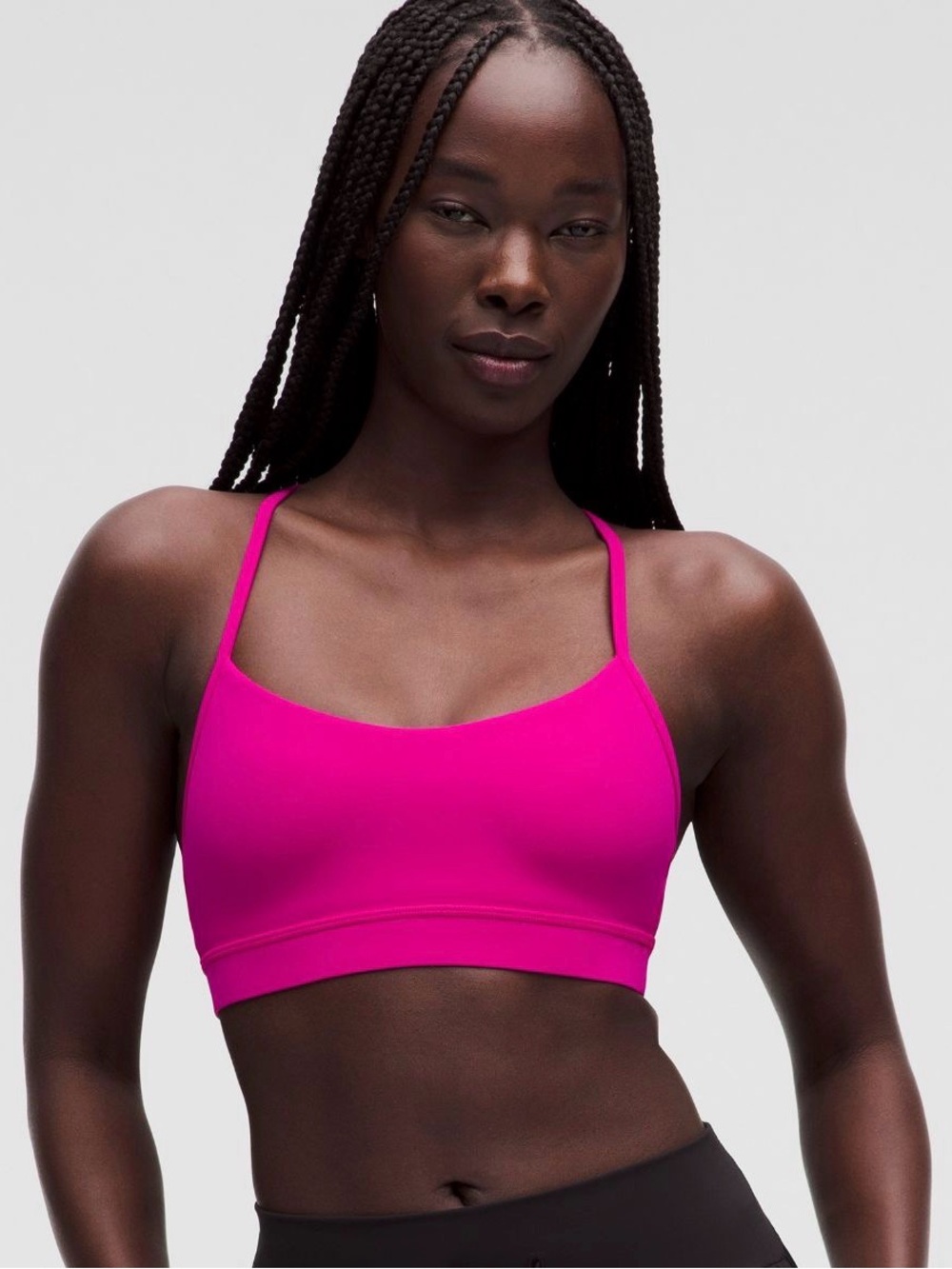 lululemon athletica Magenta Thin-Strap Sports Bra